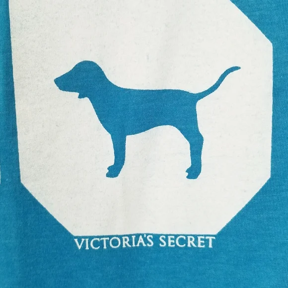 Victoria's Secret PINK Vintage Swim Cover-up V Neck Sexy Plunge Iconic Logo NWT - Picture 14 of 15